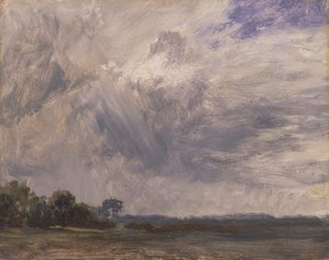 曇り空の研究 作： John Constable
